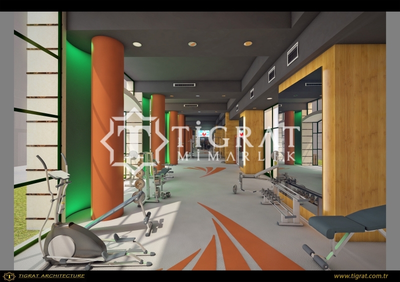 FİTNESS CENTER TASARIM VE UYGULAMA